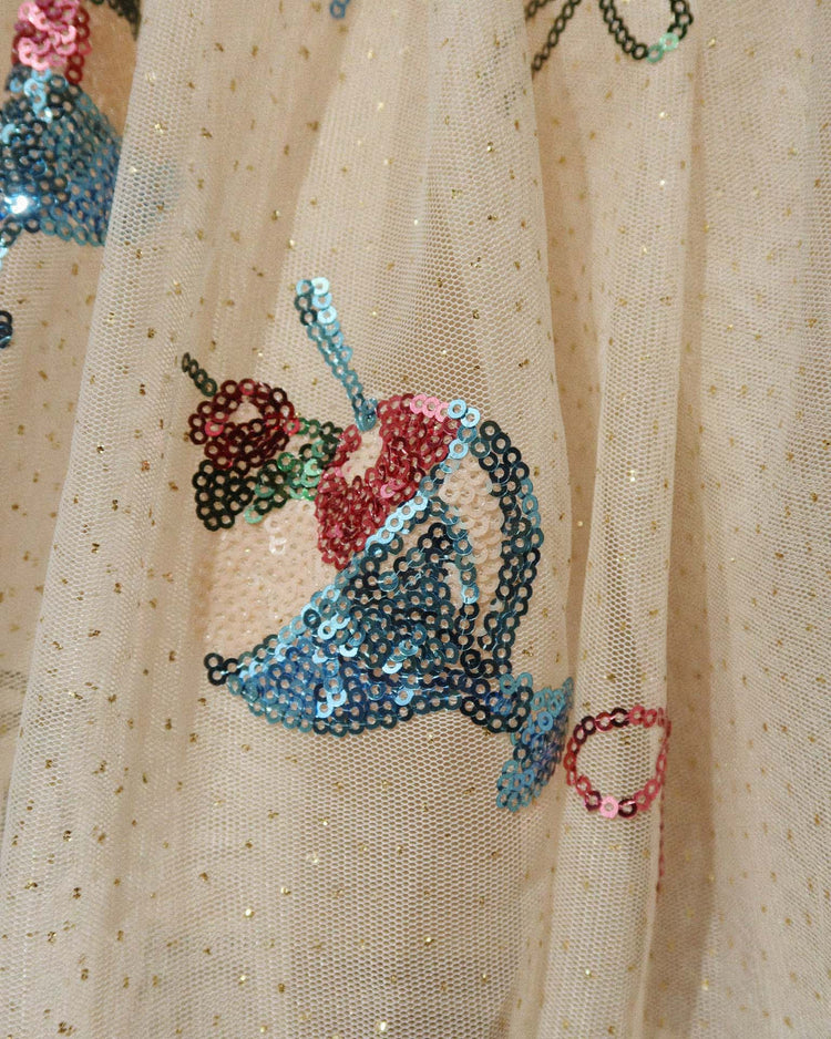 konges sløjd yvonne puff dress in gelato kids Little