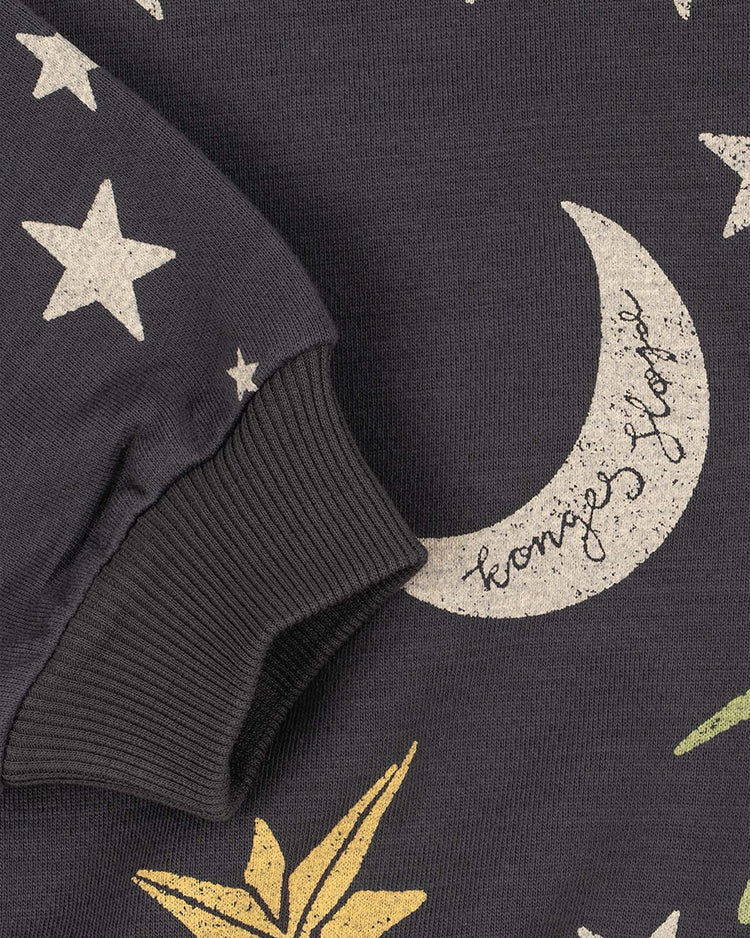 konges sløjd loupy print sweatshirt in luna lightning kids Little