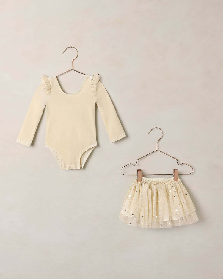 noralee pixie tutu set in champagne kids Little