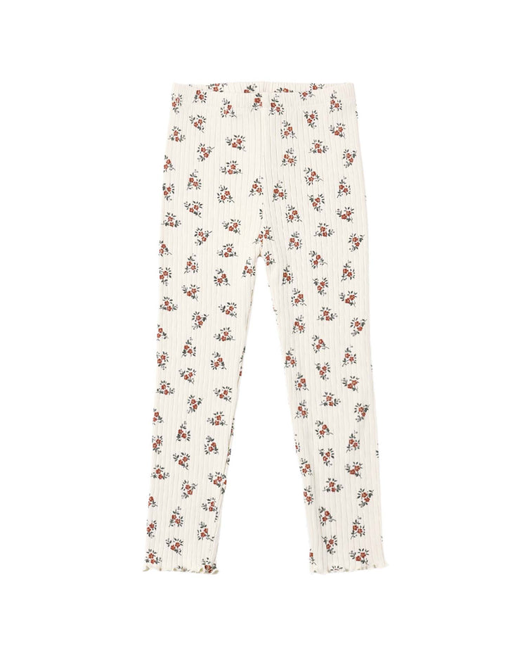rylee + cru legging in ruby bloom kids Little