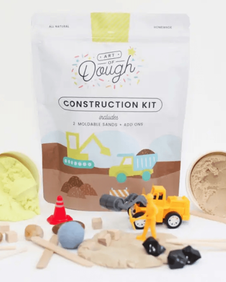 art of dough construction dough kit play Little