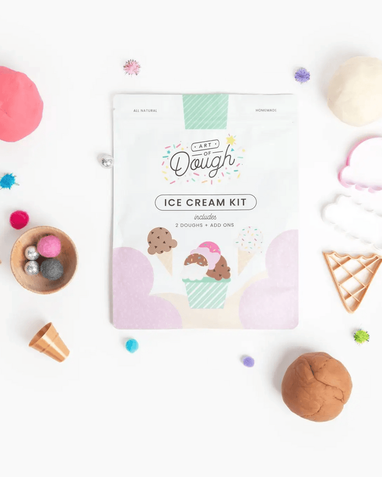 art of dough ice cream dough kit play Little