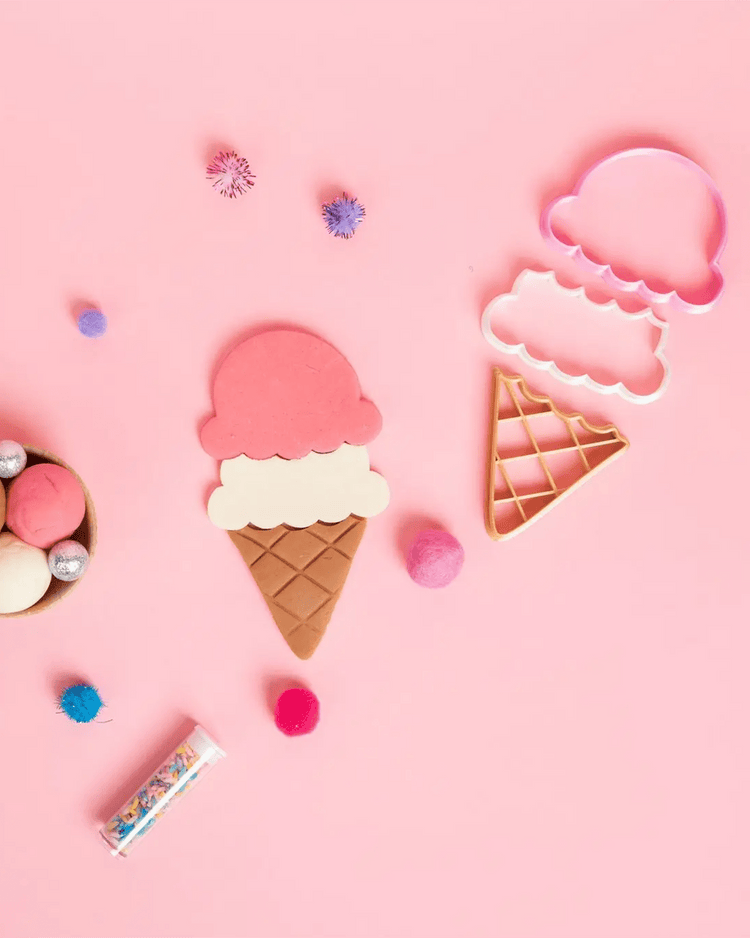 art of dough ice cream dough kit play Little