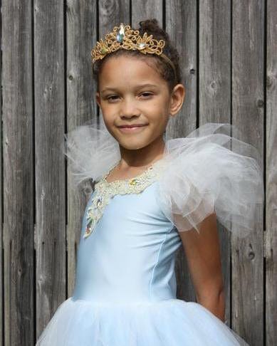 princess crown in clear