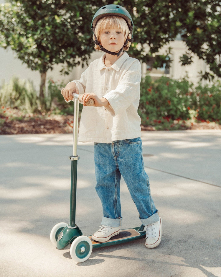 Little banwood play banwood scooter green