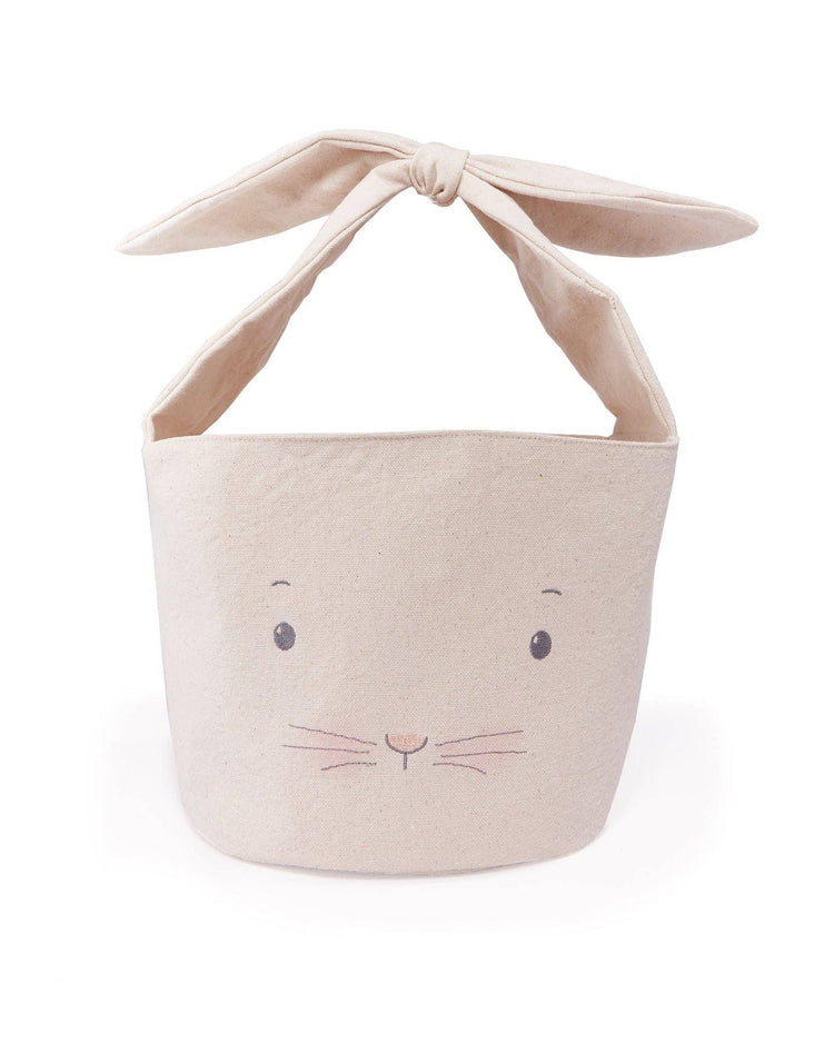 Little bunnies by the bay play bun bun basket in cream