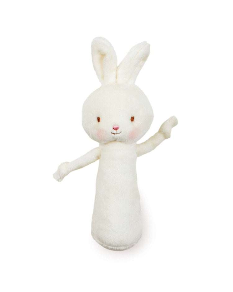 Little bunnies by the bay play friendly chime bunny in white
