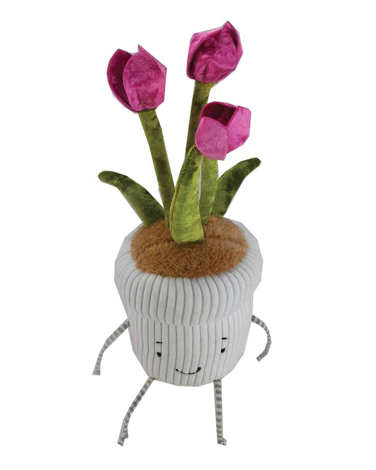 Little bunnies by the bay play window sill-ies tulip