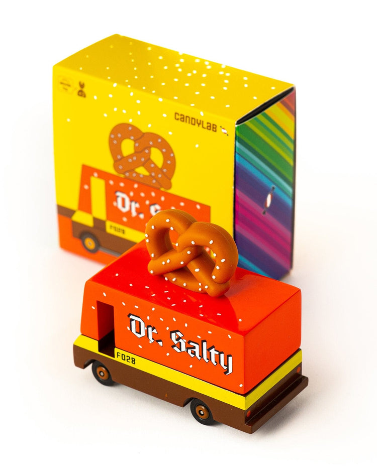 Little candylab play dr. salty pretzel candycar