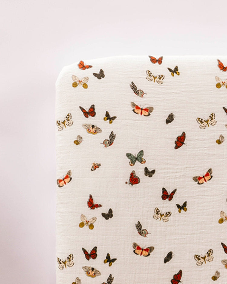 clementine kids butterfly migration crib sheet room Little