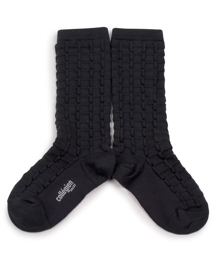 Little collegien accessories camille knee socks in pierre de volvic