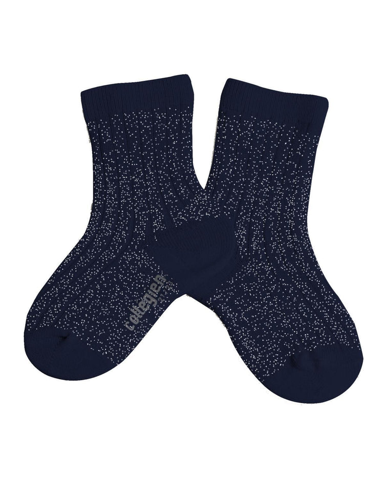Little collegien accessories 18/20 glittery socks in nuit etoilee