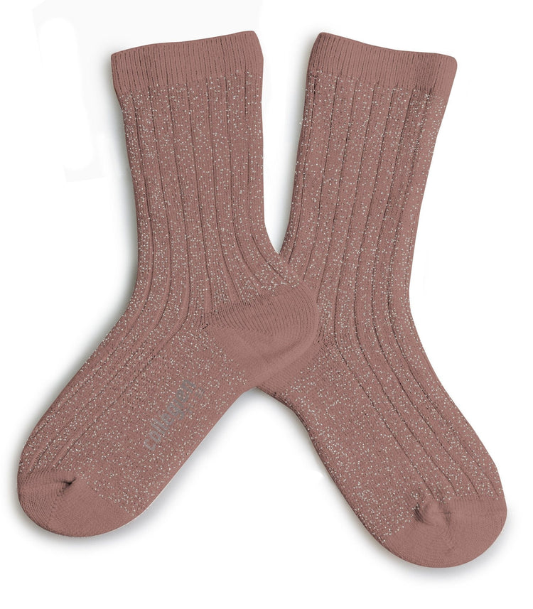 victoire crew socks in praline de lyon