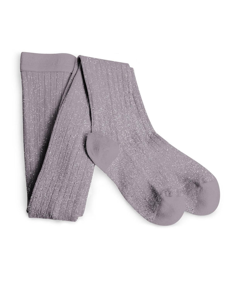 Little collegien accessories 0/3m glittery tights in glycine du japon