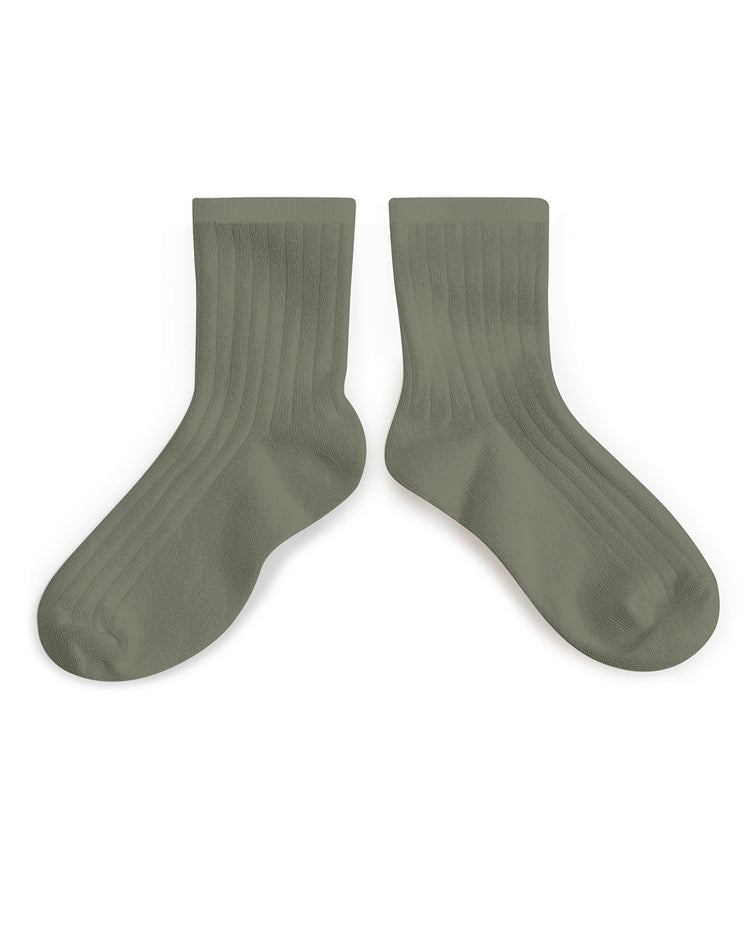 Little collegien accessories la mini ankle socks in sauge