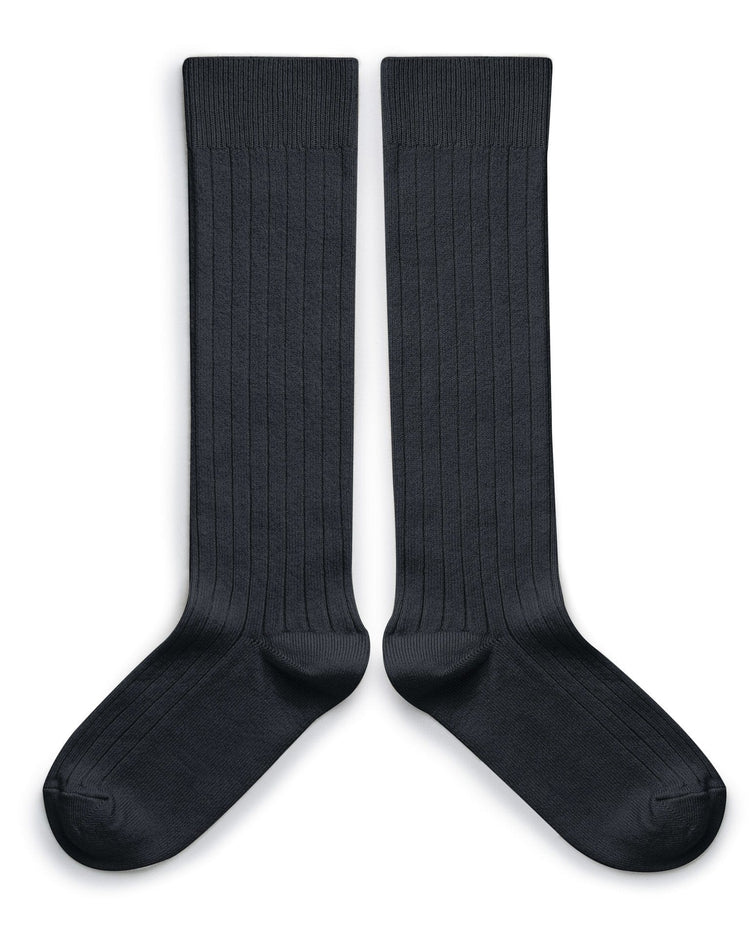 Little collegien accessories le haute knee socks in pierre de volvic