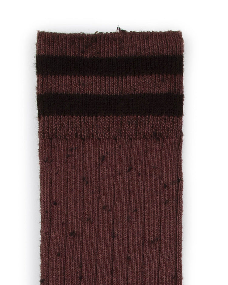 Little collégien accessories noa knee socks in châtaigne