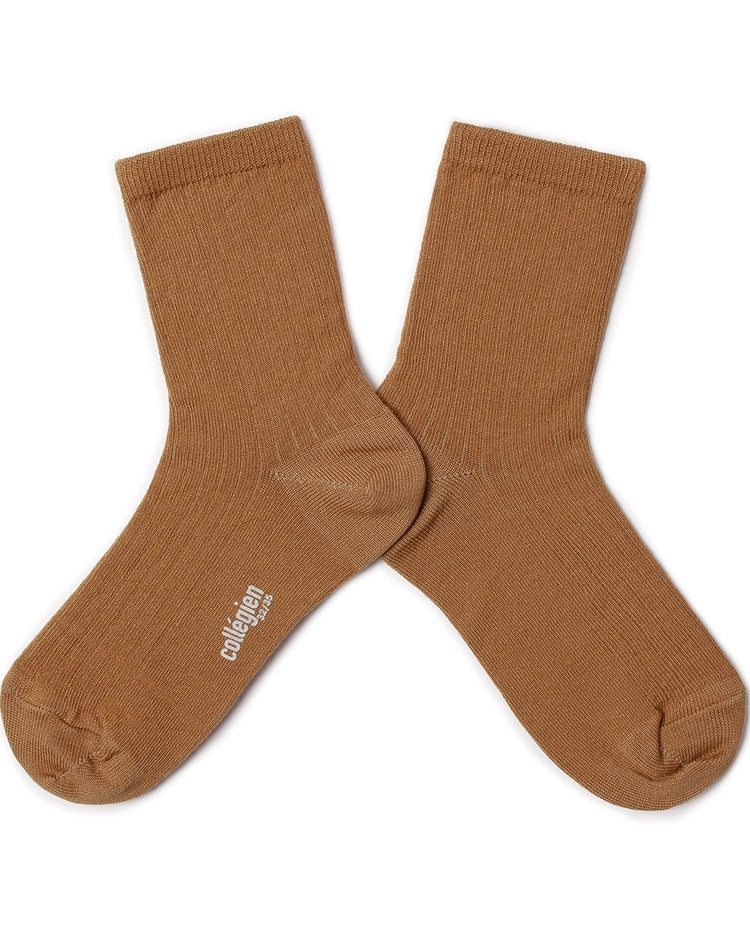 Little collegien accessories paul socks in caramel au beurre sale