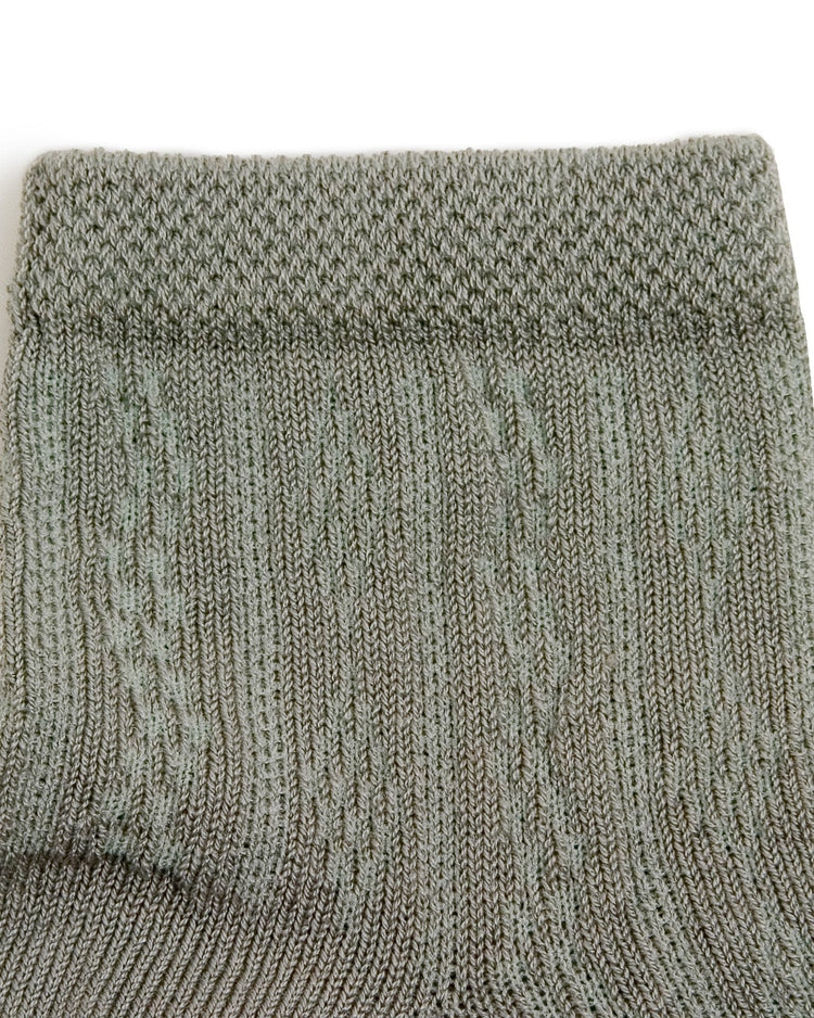 Little collegien accessories pointelle ankle socks in aigue marine