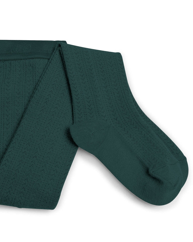 Little collegien accessories pointelle merino tights in fonds marins