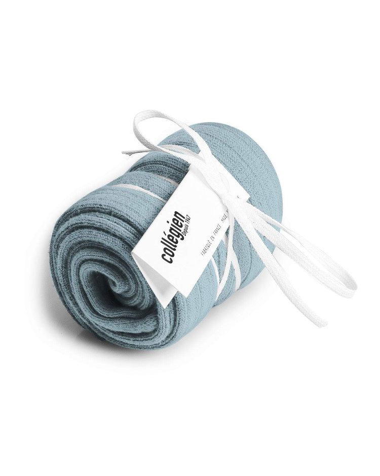 Little collegien accessories 18/20 ribbed knee high socks in bleu de pastel