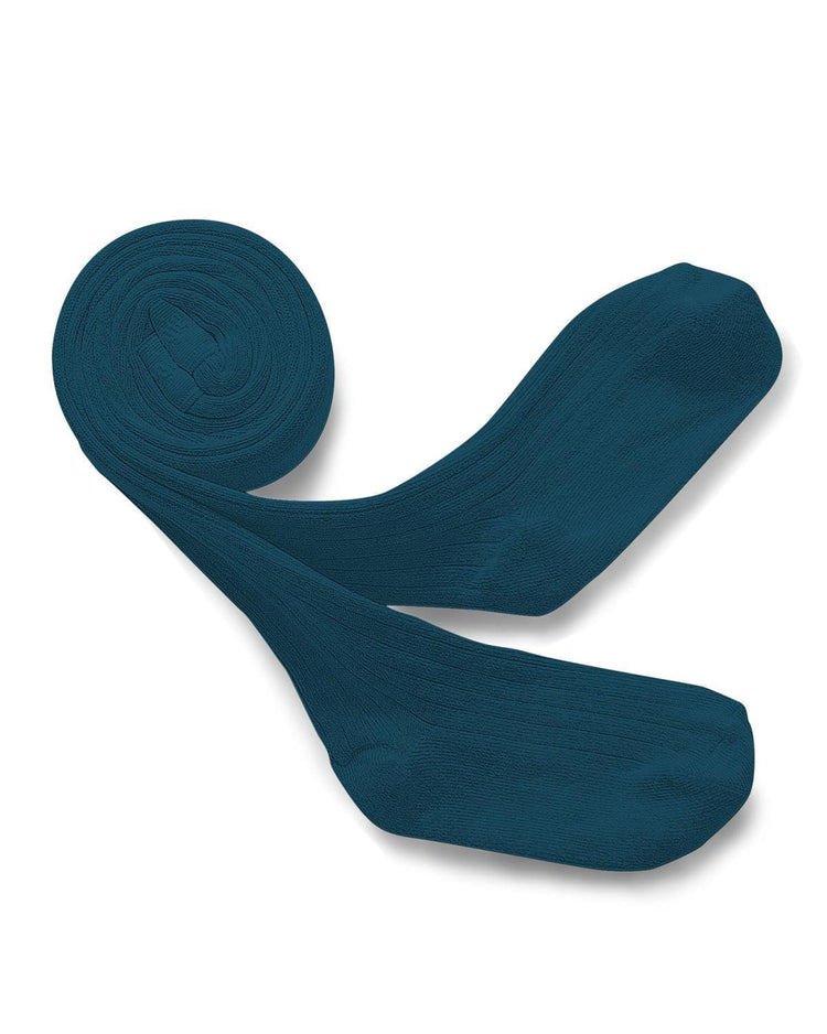 Little collegien accessories 0/3m ribbed tights in joli paon