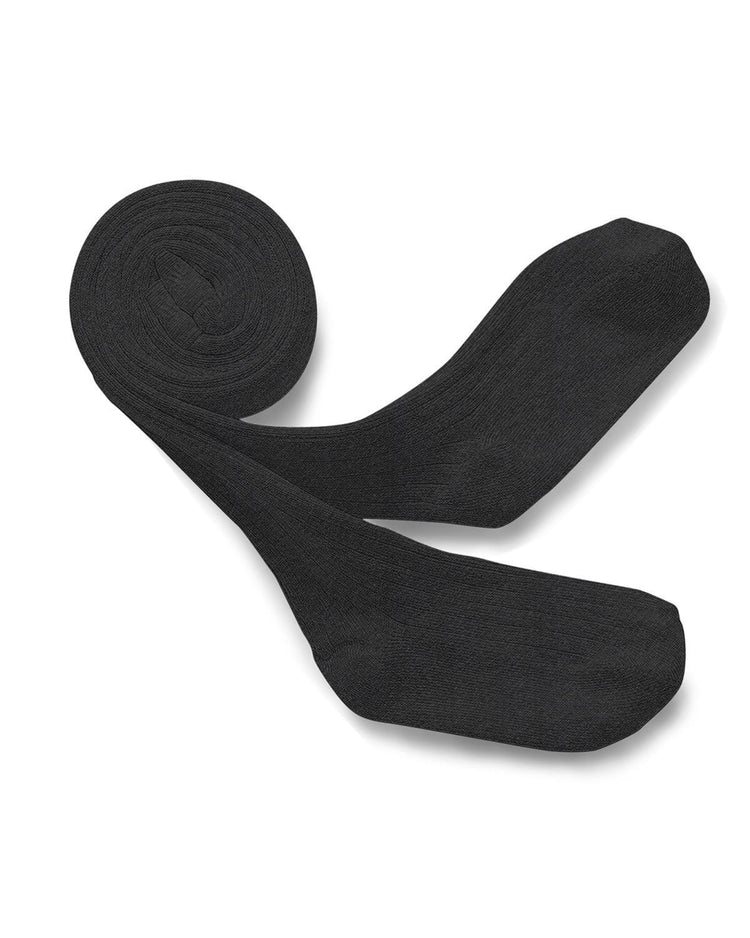 Little collegien accessories 18m ribbed tights in poivre