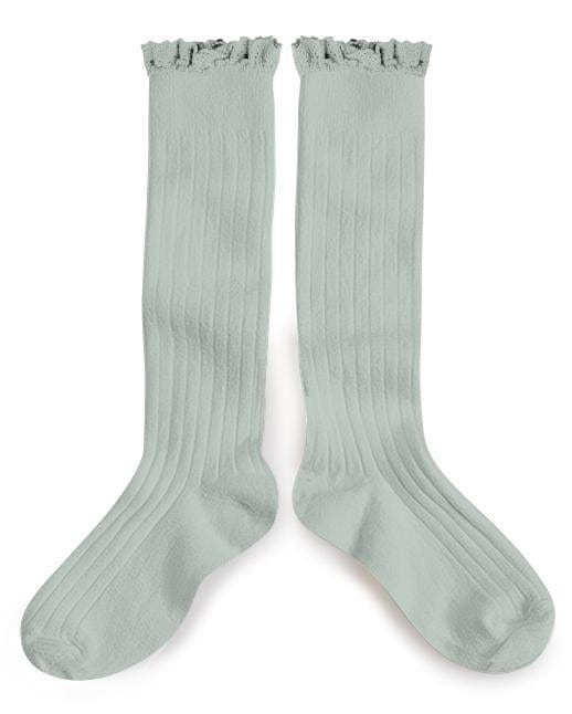 joséphine knee socks in aigue marine