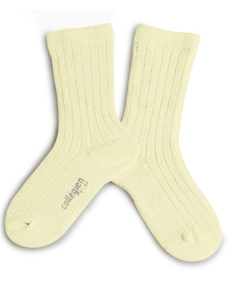 Little collegien accessories victoire crew socks in vanille