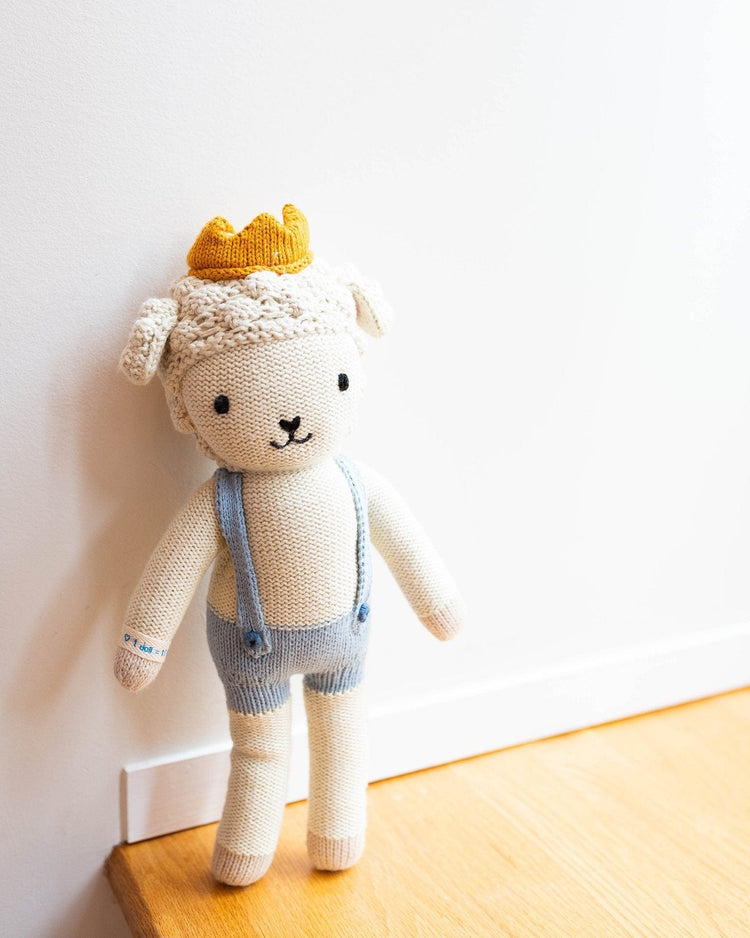 cuddle + kind sebastian the lamb play Little