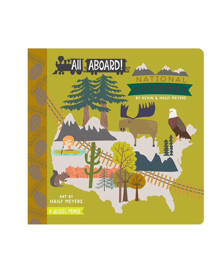 gibbs smith all aboard! national parks: a wildlife primer play Little