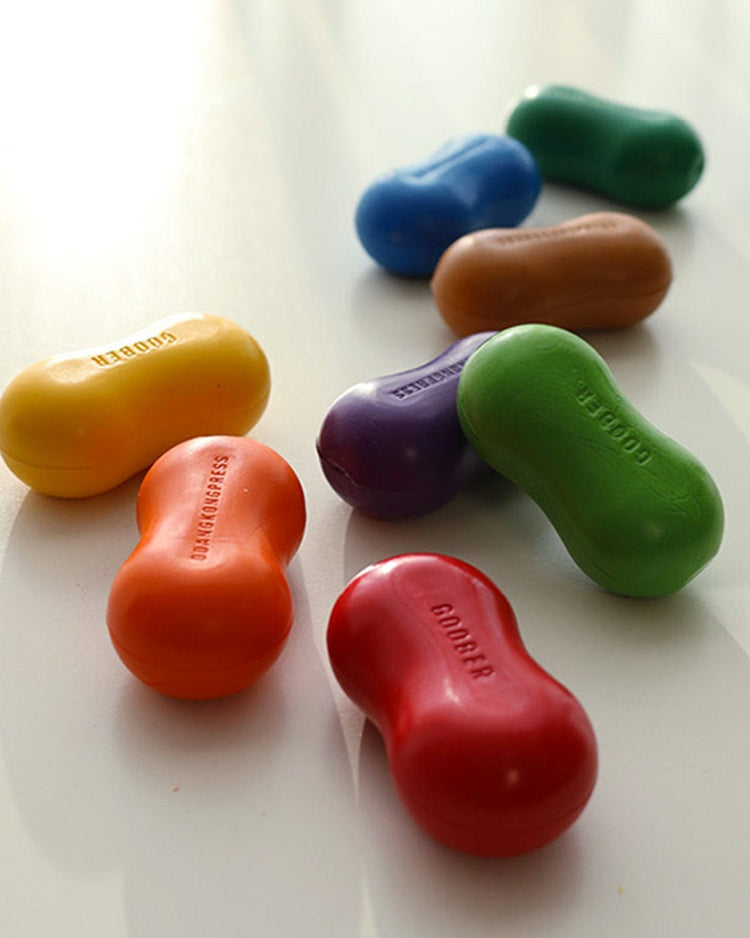Little goober peanut crayons