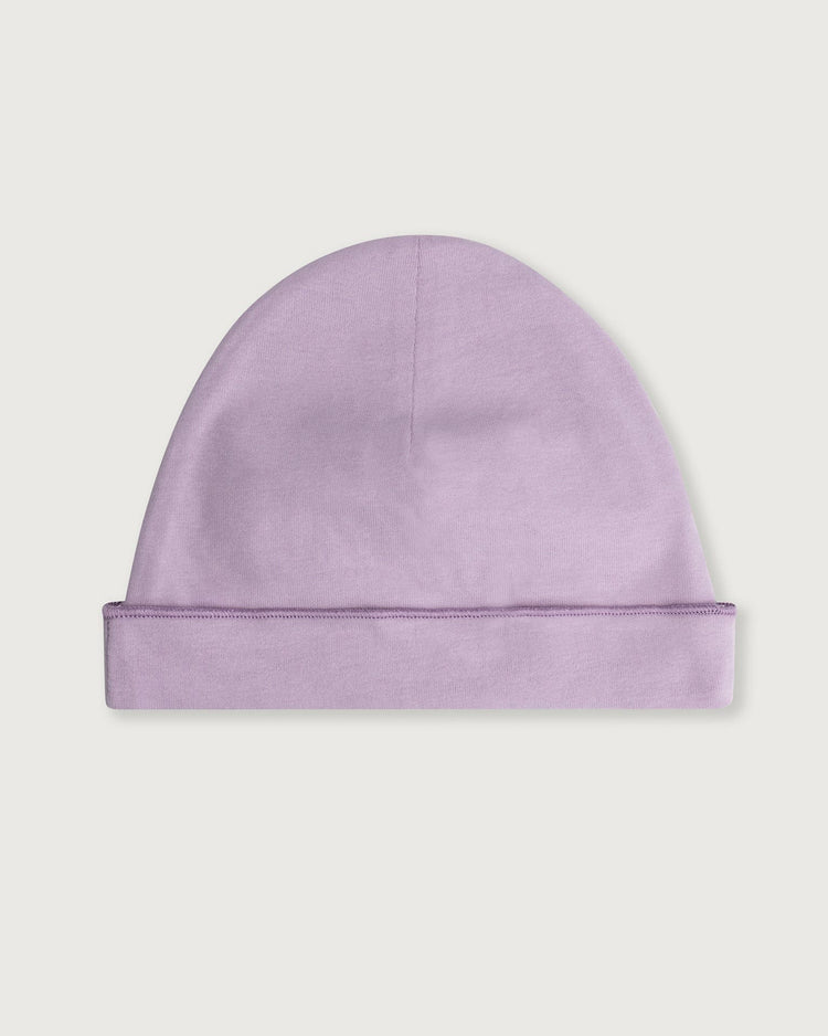 Little gray label baby accessories baby beanie in purple haze