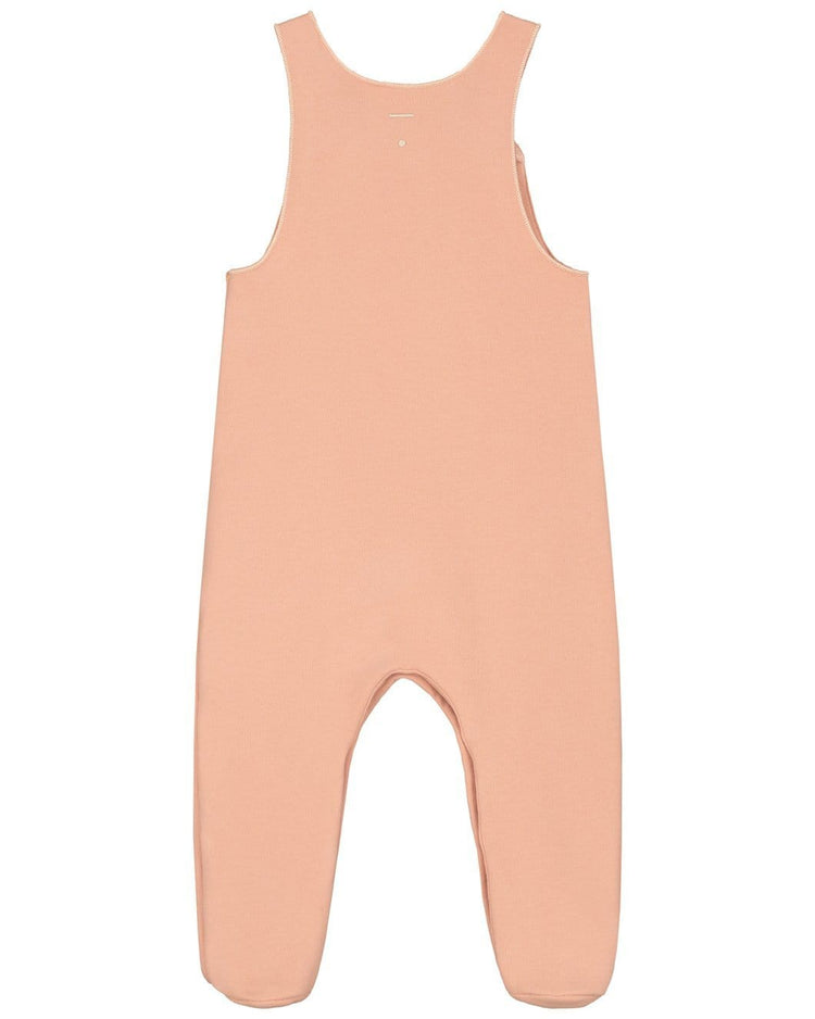 Little gray label baby boy baby sleeveless suit in rustic clay