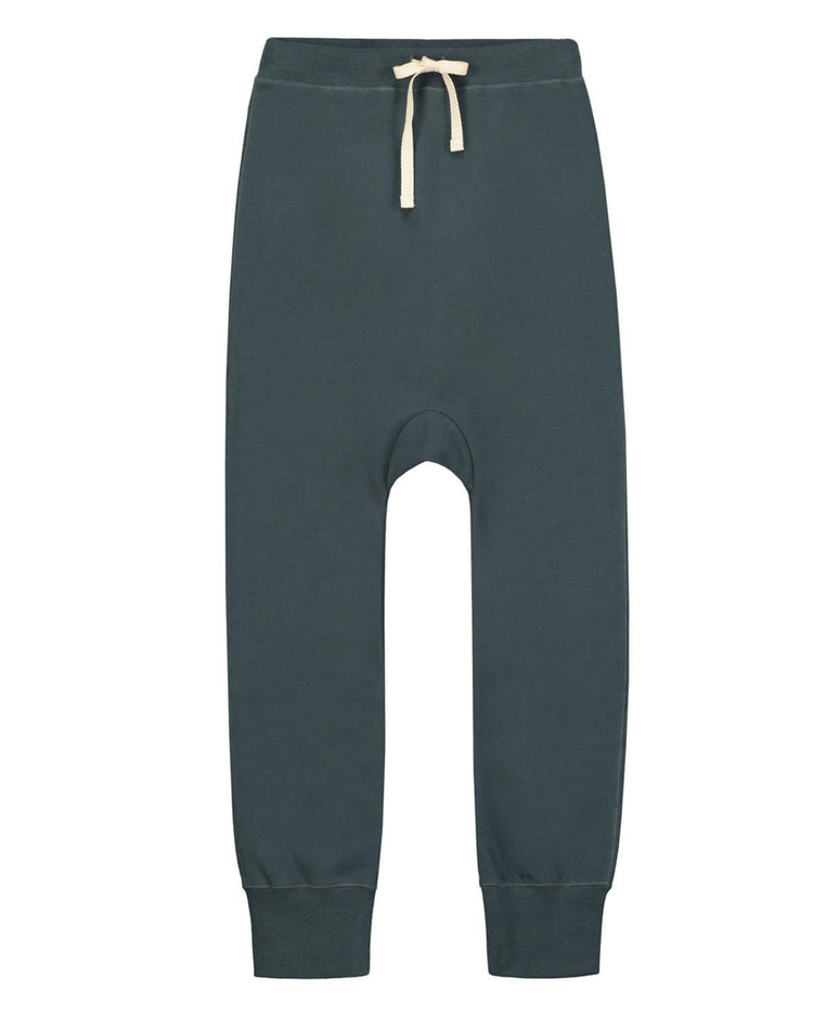 Little gray label boy 2-3 baggy seamless pants in blue grey