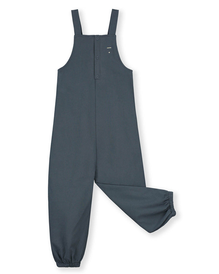 Little gray label kids dungaree suit in blue grey