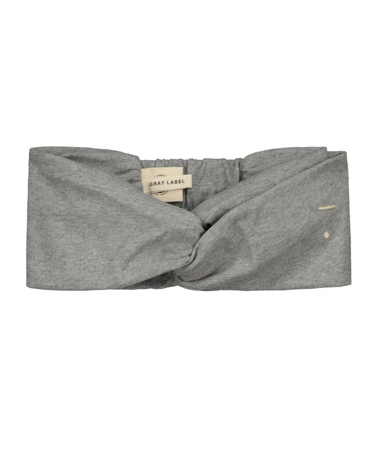 Little gray label accessories 0-4y twist headband in grey melange