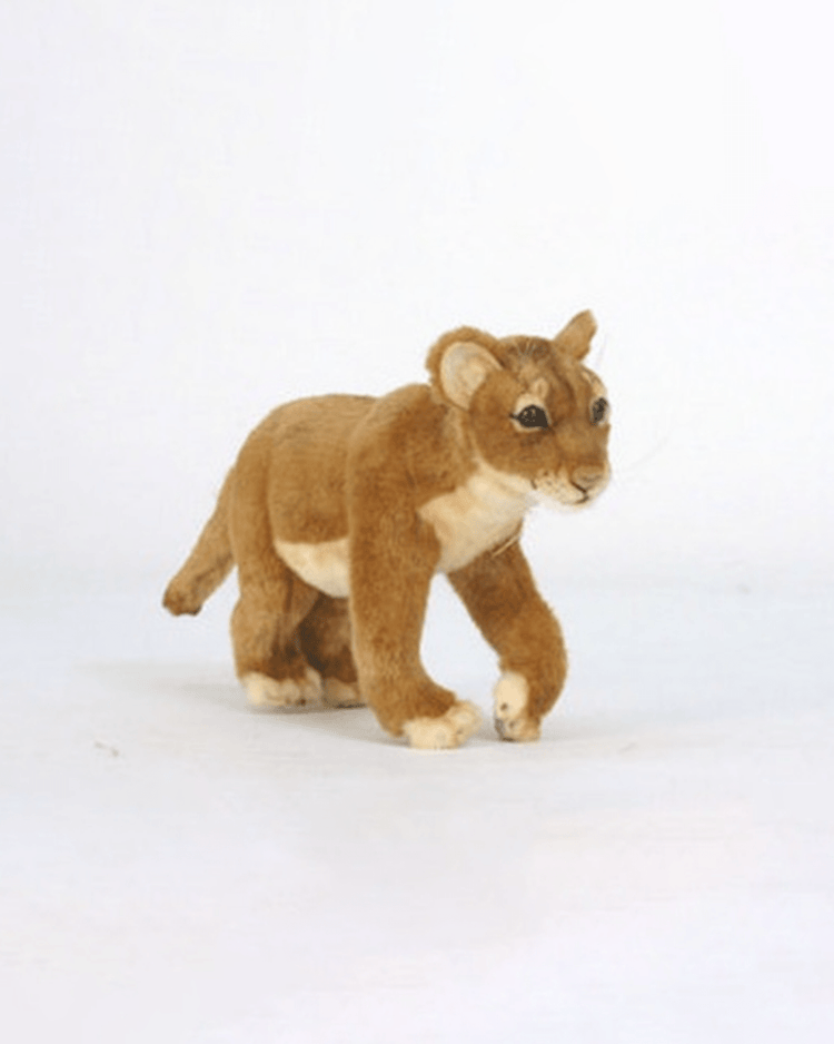 hansa toys standing lion cub play Little