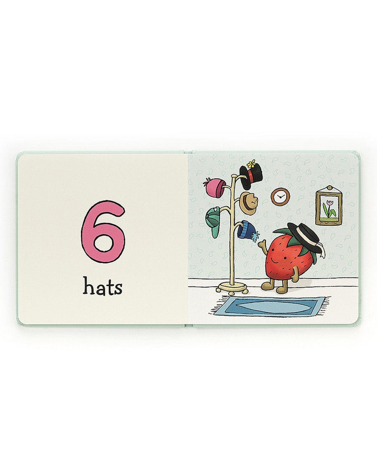 Little jellycat play amuseable numbers book