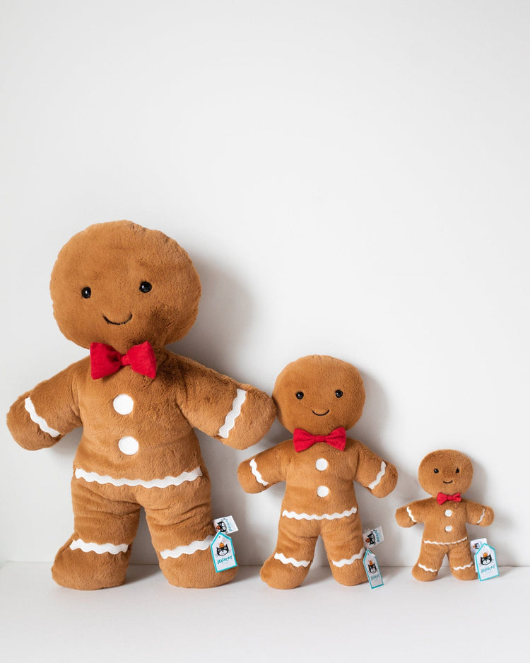 Little jellycat play jolly gingerbread fred huge