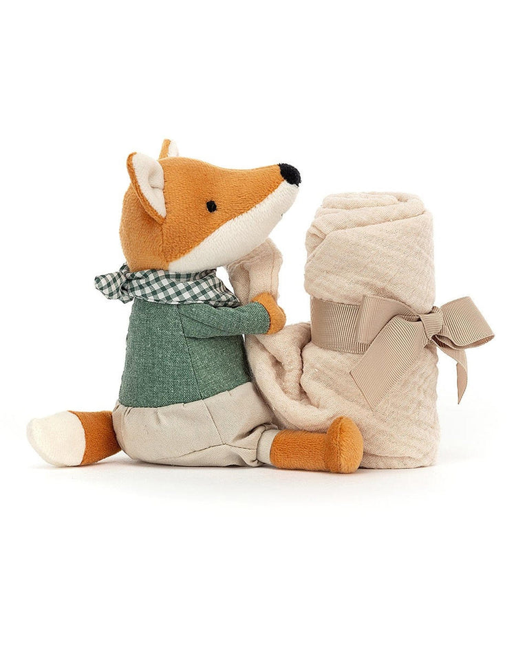 Little jellycat play little rambler fox soother