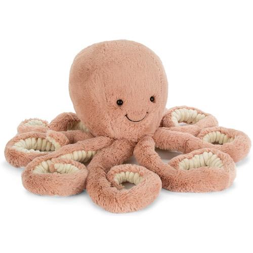 Little jellycat play medium odell octopus