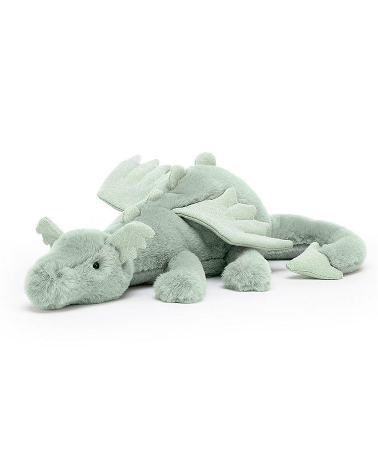 Little jellycat play sage dragon