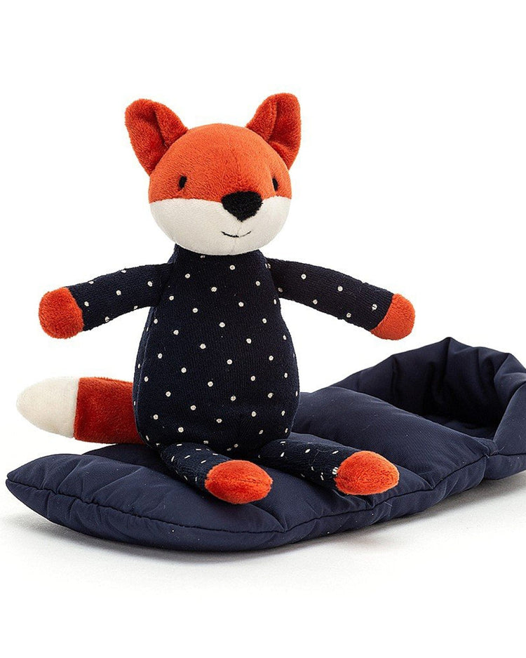 Little jellycat play sleeping bag snuggler fox