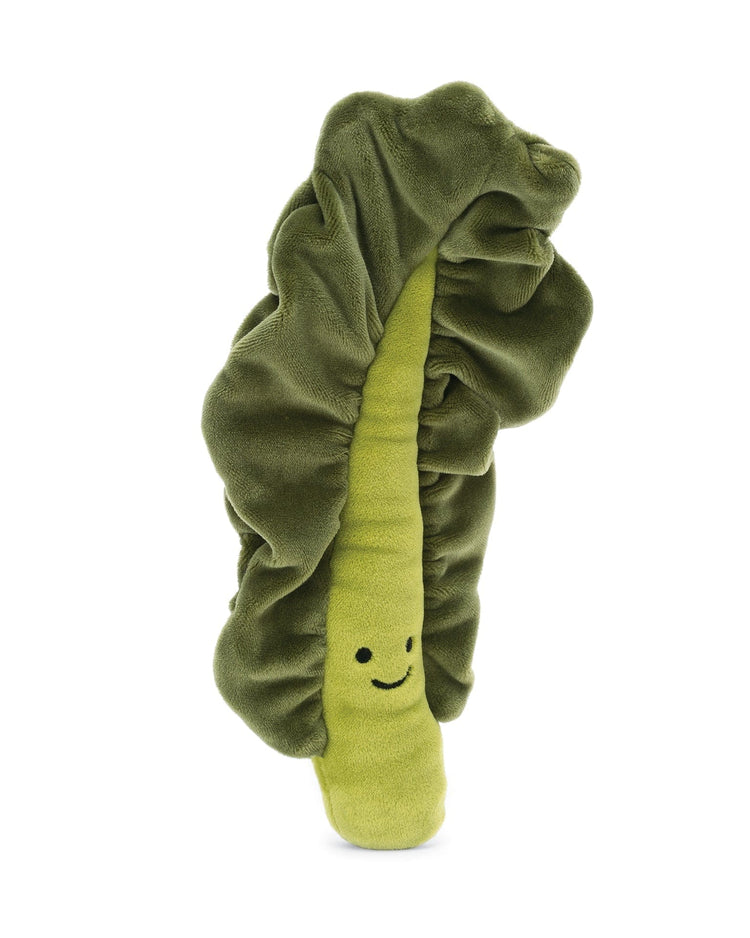 Little jellycat play vivacious vegetable kale leaf