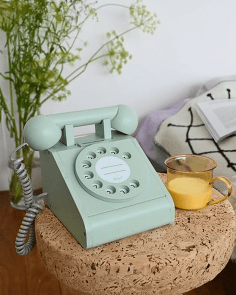 Little kiko+ and gg* play kiko+ retro play telephone in green