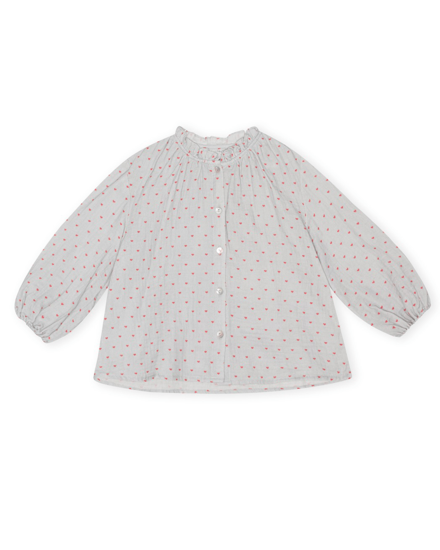 irma shirt in du coeur glacier