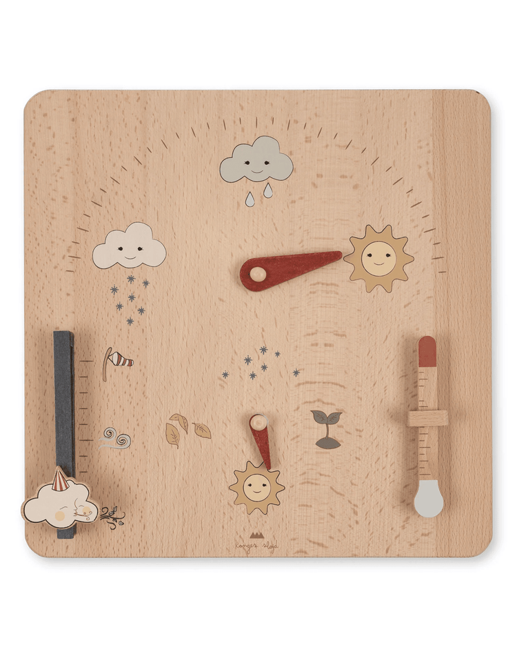 konges sløjd wooden weather station play Little
