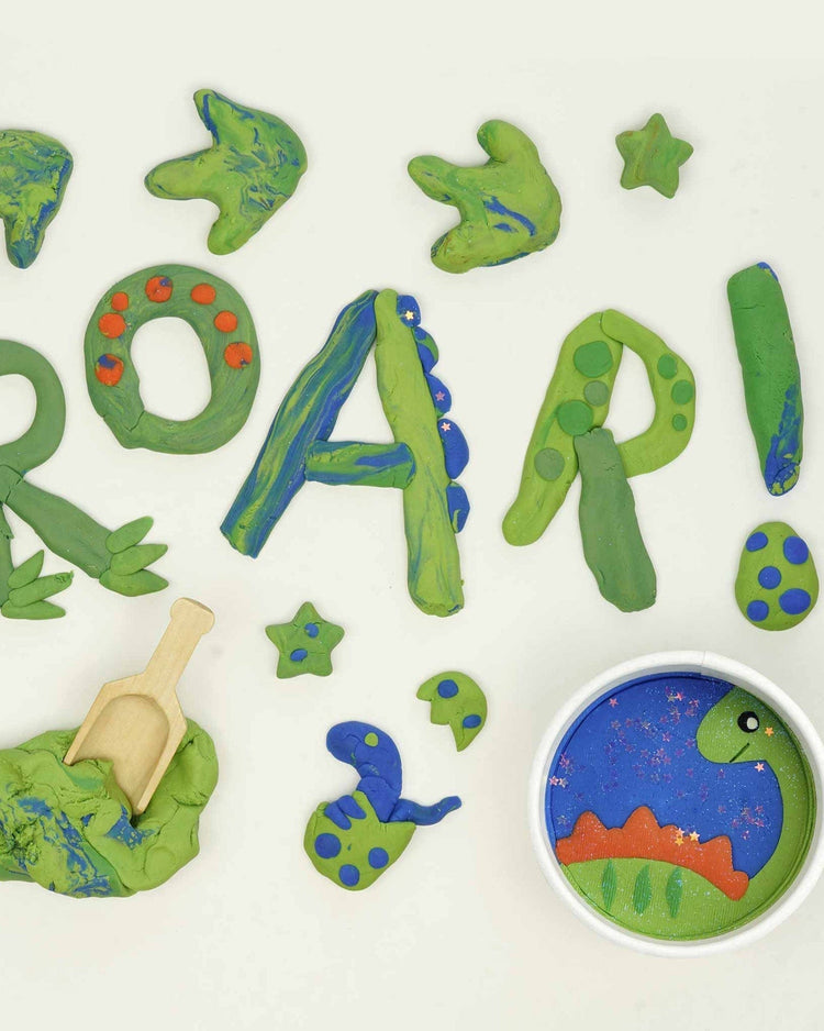 Little land of dough play dino-dough luxe cup