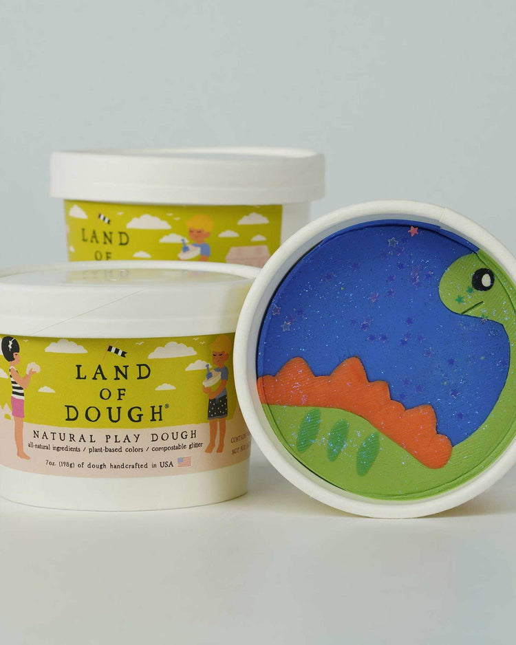 Little land of dough play dino-dough luxe cup